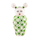 Vase poup�e avec couvercle vert 17 x 25 cm canopie izumi - seletti