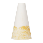 Vase en roche saline jaune ocre 14 cm iconic - studio rosaroom