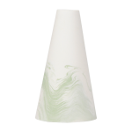 Vase en roche saline vert de gris 14 cm iconic - studio rosaroom