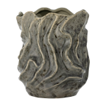 Vase soumia deco gr�s gris - bloomingville