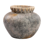 Le vase styly - gris antique - m - bazar bizar