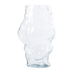Vase en verre 36 cm cloud hk objects - hkliving