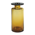 Vase en verre ambre et noir 40cm - serax