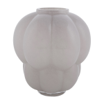 Vase en verre rose p�le 26x28cm uva - aytm