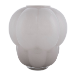 Vase en verre rose p�le 35 x 32 cm uva l - aytm