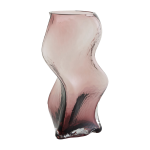 Vase en verre violet sable - nordal
