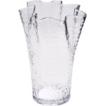 Vase � volants transparent ruffle - h�bsch