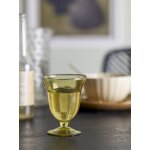 Verre � vin florentine verre recycl� vert bloomingville