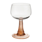 Verre � vin swirl high orange - hkliving