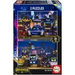 2 puzzles - batwheels educa