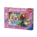 2 puzzles - disney princess ravensburger