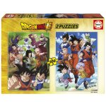 2 puzzles - dragon ball educa
