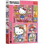 2 puzzles - hello kitty et ses amis - hello kitty trefl 2 puzzles - hello kitty et ses amis - hello kitty trefl
