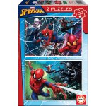 2 puzzles - spider - man educa