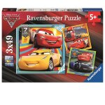 3 puzzles - cars 3 ravensburger