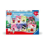 3 puzzles - hello kitty ravensburger 3 puzzles - hello kitty ravensburger
