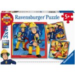3 puzzles - sam le pompier ravensburger
