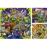 3 puzzles - tortues ninja ravensburger 3 puzzles - tortues ninja ravensburger