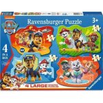 4 puzzles �volutifs - pat' patrouille ravensburger