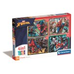 4 puzzles - spider - man clementoni