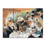 Le d�jeuner des canotiers meowsterpiece - 1000 piece puzzle