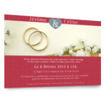 Faire - part de mariage en puzzle - 8 exemplaires - modèle 12 Faire - part de mariage en puzzle - 8 exemplaires - modèle 12