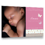 Faire - part de naissance en puzzle - 8 exemplaires - modèle 14 Faire - part de naissance en puzzle - 8 exemplaires - modèle 14