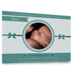Faire - part de naissance en puzzle - 8 exemplaires - modèle 3 Faire - part de naissance en puzzle - 8 exemplaires - modèle 3