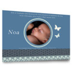 Faire - part de naissance en puzzle - 8 exemplaires - modèle 4 Faire - part de naissance en puzzle - 8 exemplaires - modèle 4