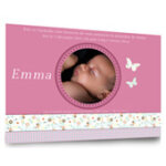 Faire - part de naissance en puzzle - 8 exemplaires - modèle 5 Faire - part de naissance en puzzle - 8 exemplaires - modèle 5