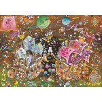 Mordillo puzzle - the kiss clementoni