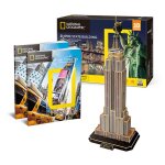 Puzzle 3d - empire state building (difficult� : 6 / 8) cubic fun