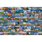 Puzzle 99 plus beaux lieux d'europe ravensburger