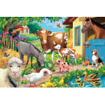 Puzzle animaux de la ferme schmidt spiele