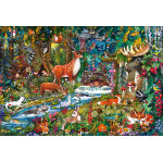 Puzzle animaux de la foret schmidt spiele