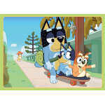 Puzzle après - midi en famille - bluey nathan Puzzle après - midi en famille - bluey nathan
