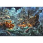 Puzzle la bataille des pirates ! clementoni
