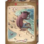 Zozoville - puzzle vertical - beach boy heye