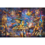 Puzzle la bibliothèque des savoirs enchantés ravensburger Puzzle la bibliothèque des savoirs enchantés ravensburger