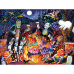 Puzzle bill bell - monster party time sunsout
