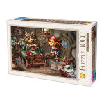 Puzzle biro donat: le petit chaperon rouge dtoys