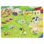 Puzzle en bois - animaux de la ferme ravensburger