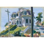 Puzzle en bois d�coup� � la main - la maison des haskell, edward hoppe