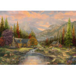 Puzzle en bois - le ruisseau de montagne schmidt spiele