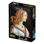 Puzzle botticelli sandro : idealised portrait of a lady dtoys