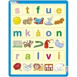 Puzzle cadre - apprendre les lettres (en norvgien) larsen