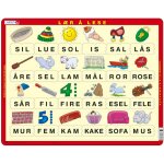 Puzzle cadre - apprendre  lire (en norvgien) larsen