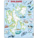 Puzzle cadre - norvge : le svalbard et ses animaux (noms des animaux