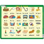Puzzle cadre - lr  lese (sm bokstaver) (en norvgien)