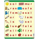 Puzzle cadre - lr  lese (sm bokstaver) (en norvgien)